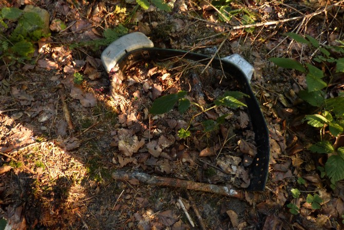 Recovered telemetry tracking collar. Source: Hnutí DUHA Olomouc