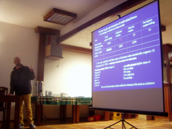 Attila Kecskés (Milvus Group) se zamýšlí nad situací vlků v Rumunsku Attila Kecskés (Milvus Group) se zamýšlí nad situací vlků v Rumunsku
