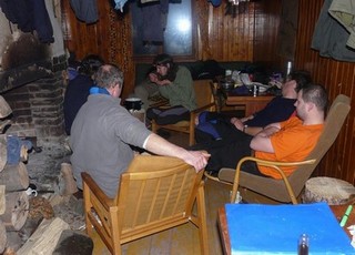 večer na základně večer na základně