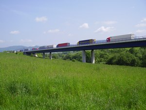 estakáda v Jablunkovském průsmyku