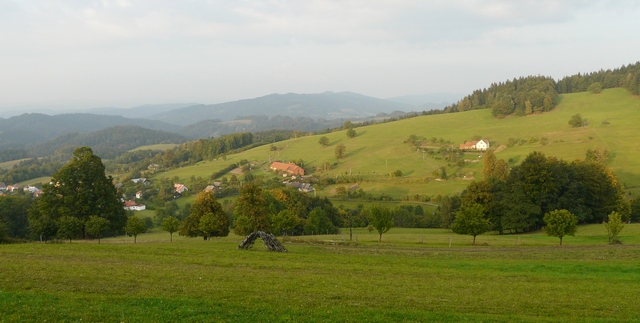 krajina Vizovických vrchů u Pozděchova