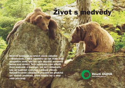 Brožura Život s medvědy