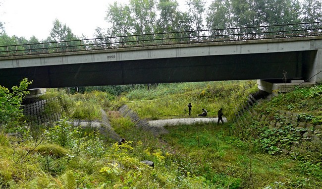 podchod pod železnicí nedaleko Jablunkova; foto. L.Machalová