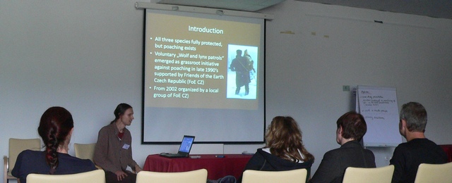 Miroslav Kutal vedl workshop na mezinárodní konferenci o vlcích ve Slovinsku