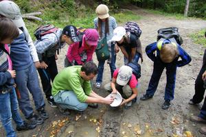 terénní exkurze - odlévání stop