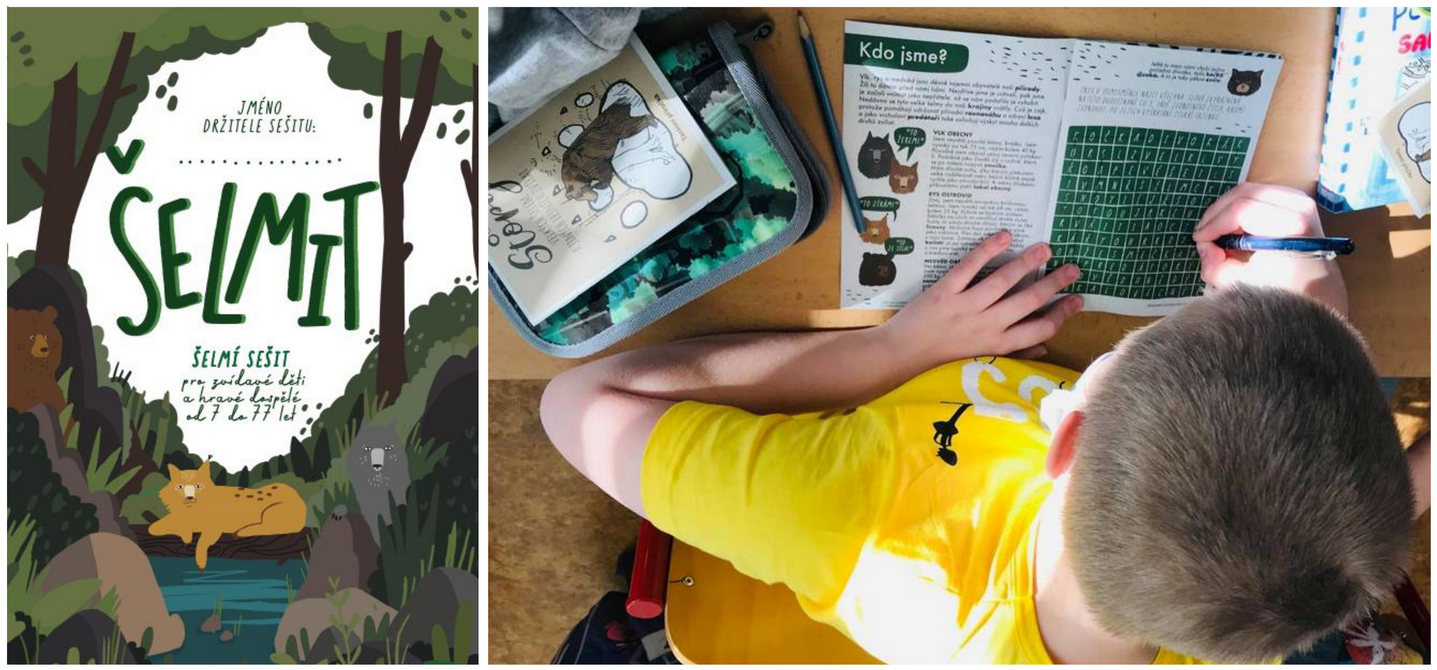 Pracovní sešit Šelmit pro žáky základních škol